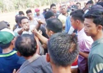 Laga Perempat Besar Turnament Sungaicina Cup 2019 Diwarnai Kericuhan