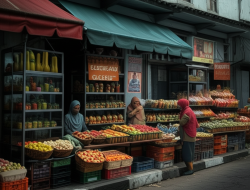 Efek darurat ekonomi  kepada bagian upaya kecil serta menengah