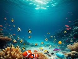 Efek perubahan kondisi kepada ekosistem laut serta pantai