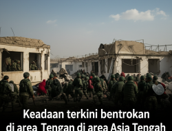 Keadaan terkini bentrokan di area Asia Tengah
