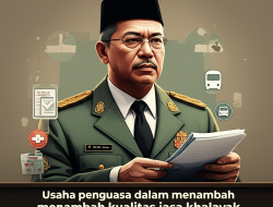 Usaha penguasa dalam menambah kualitas jasa khalayak