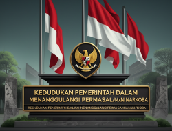 Kedudukan Pemerintah dalam Menanggulangi Permasalahan Narkoba
